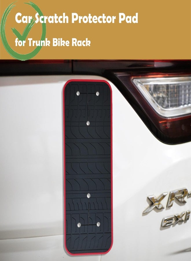 VRBFF Car Scratch Protector for Trunk Bike Rack, Anti-Scratch Anti-Collision Non-Slip Silicone Pads, Car Paint Protective Pads Car Tire Pattern Non-Slip, Bike Car Rack Accessories(Extended Version 6 Pack) - Image 2