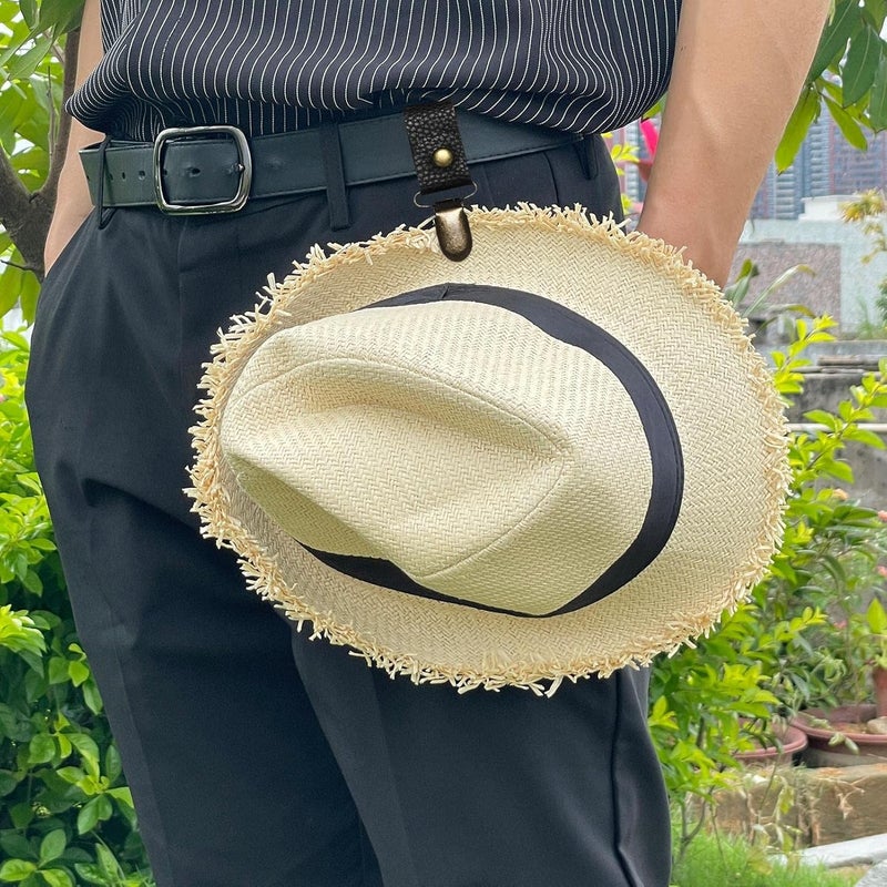 Hat Clip for Travel | Top Tote Luggage Hat Clip - Multifunctional Hat Clip for Luggage Fabric Friendly Hat Keeper Clip for Kids Adults Outdoor Travel Accessory - Image 2
