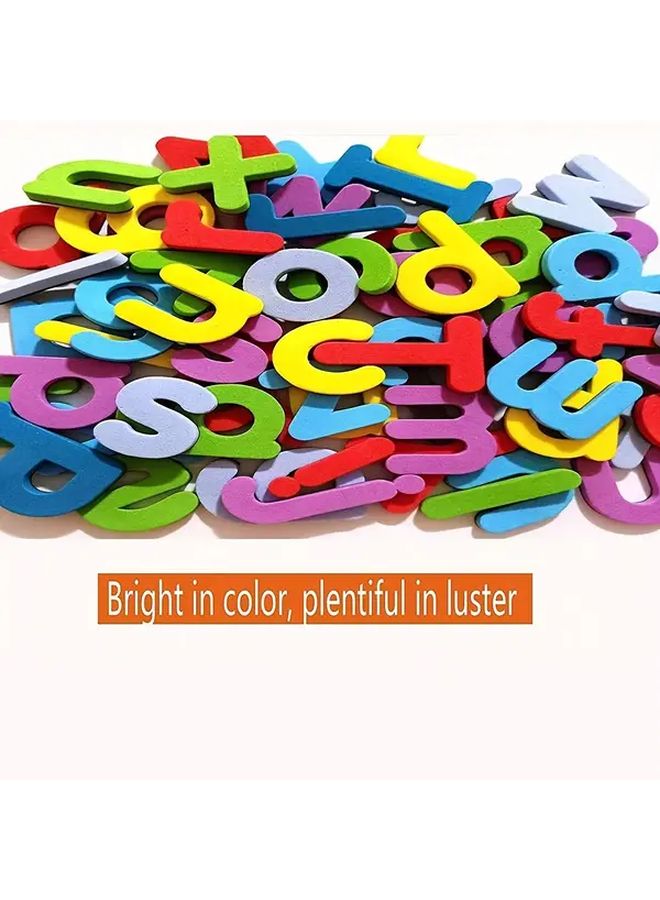 114 Pcs Magnetic Letters Uppercase Lowercase Foam ABC Stickers For Fridge Home Office Decor - Image 3