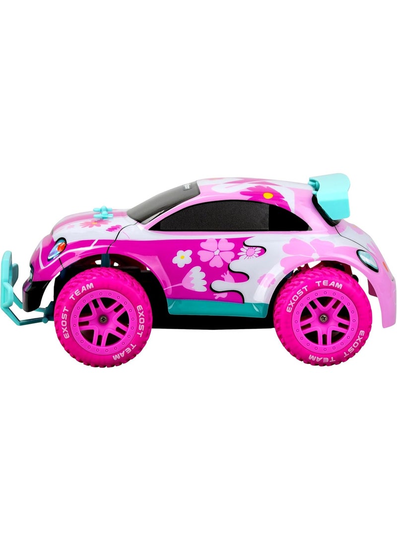 Exost Pixie II LED Light-Up Adventure Vehicle Playset, Durable Tires, Urban Style, Kids Toy Car with Headlights, Remote Control Driving Fun, Tough Terrain, Batteries Included, Ages 5 and Up - Image 4