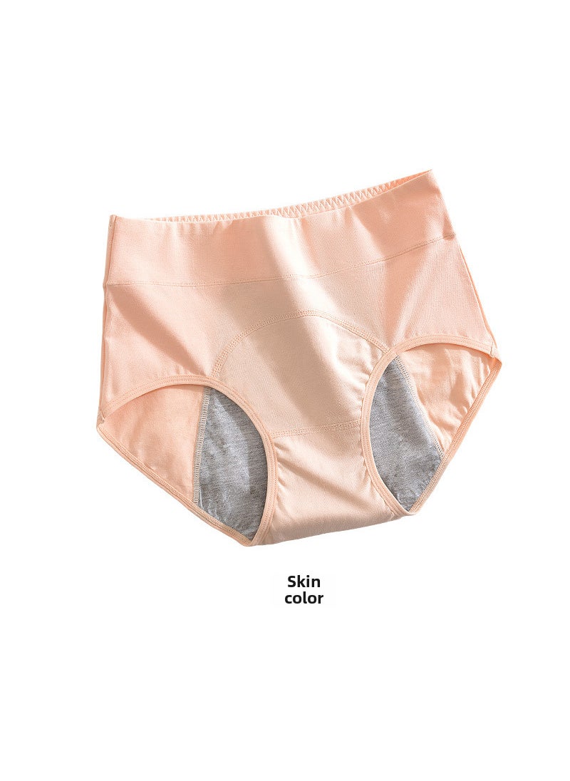 Generic New Breathable Cotton High-Waist Menstrual Panties Grey  - Image 3