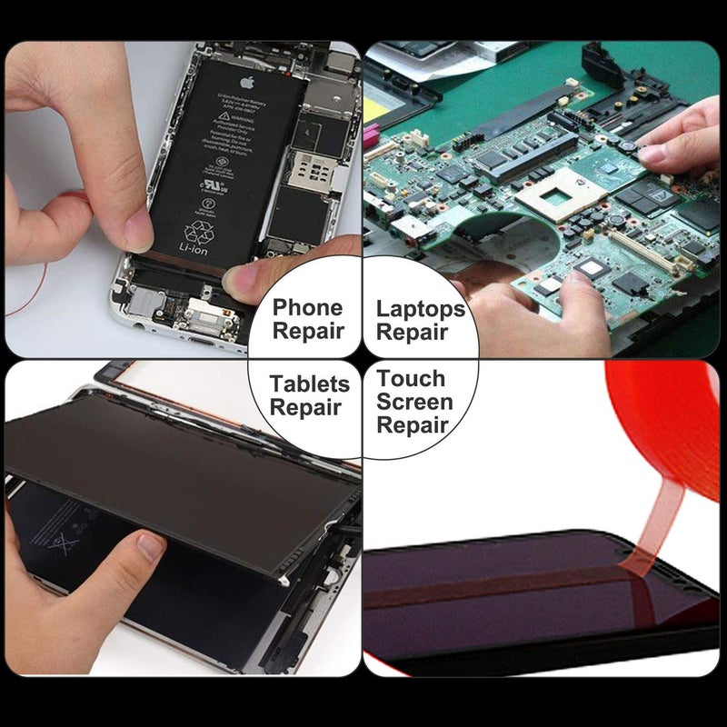 Kaisiking 2Mm / 3Mm X 25M Phone Repair Tape Lcd Touch Screen Repair Tape Phone Adhesive Tape Lcd Screen Adhesive Tape For Cell Phone  Ipad  Tablets  Laptops  Camera - Image 4