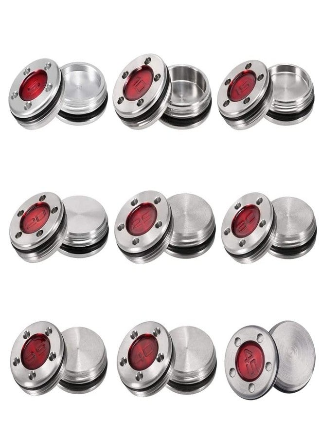 ROYMADE 5g/10g/15g/20g/25g/30g/35g/40g 1 Pair (2pcs) Golf Putter Weights Golf Club Head Weights for Scotty Cameron Putters Golf Accessories (Red Color, 2PCs 30g Weights) - Image 3