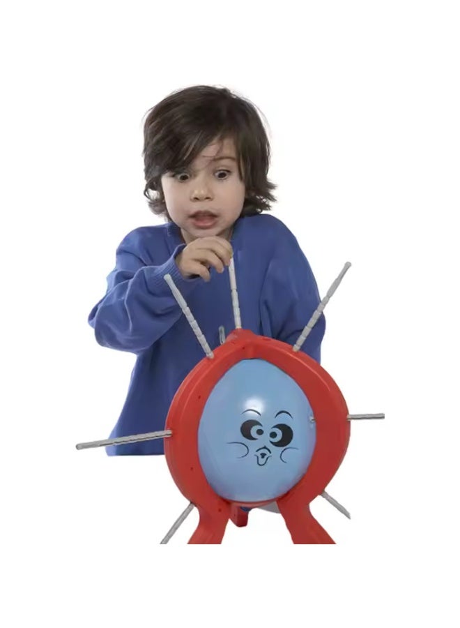 Boom Boom Balloon Game – Fun Family & Party Toy with Silly Face Balloons and Poking Sticks  - Image 3