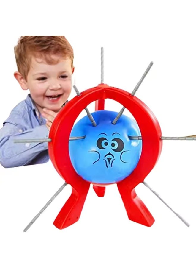 Boom Boom Balloon Game – Fun Family & Party Toy with Silly Face Balloons and Poking Sticks  - Image 2