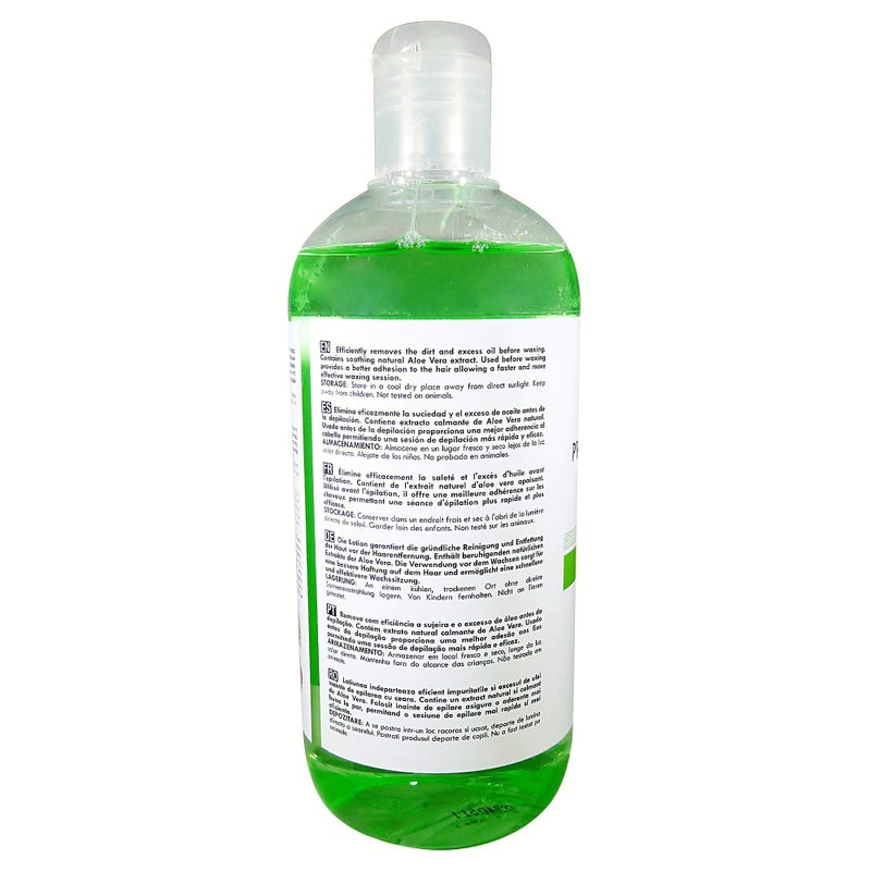 Waxness Spa Choice Pre Waxing Lotion Aloe Vera 16.9 fl oz / 500ml - Image 3