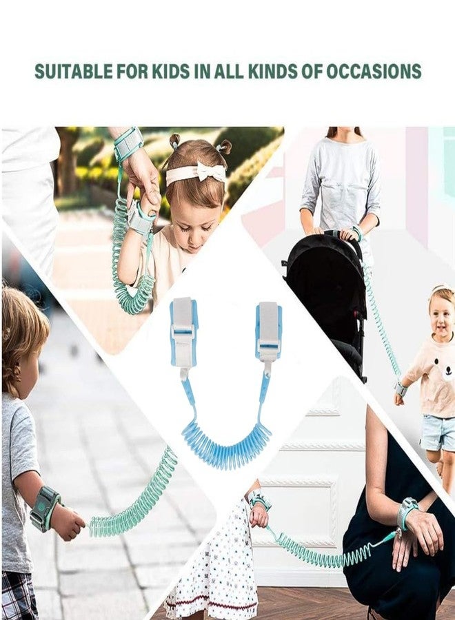 Jubobu Anti Lost Wrist Link, Baby Safety Anti-Loss Wristbands with Locks and Keys,Toddler Harness Walking Leash Safety Child Wristband Leashes for Babies Kids -Blue - Image 4
