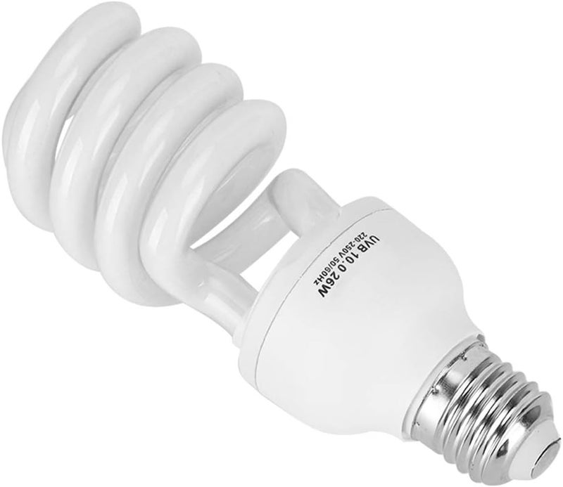 26W Energy Saving UVB Light, Reptile Sunlight Lamp 10.0, for Lizard and Succulent Plants - Promotes Vitamin D3 Synthesis, Bone Health Support, Ideal for Desert Specie - Image 5