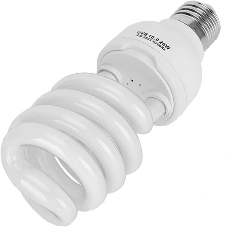 26W Energy Saving UVB Light, Reptile Sunlight Lamp 10.0, for Lizard and Succulent Plants - Promotes Vitamin D3 Synthesis, Bone Health Support, Ideal for Desert Specie - Image 1
