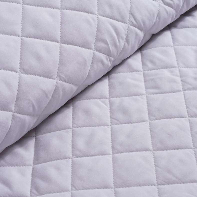 Pan Home Essential 3-piece Diamond Quilted Bedspread Set 160x220cm - Beige - 121GGO9900137 - Image 5