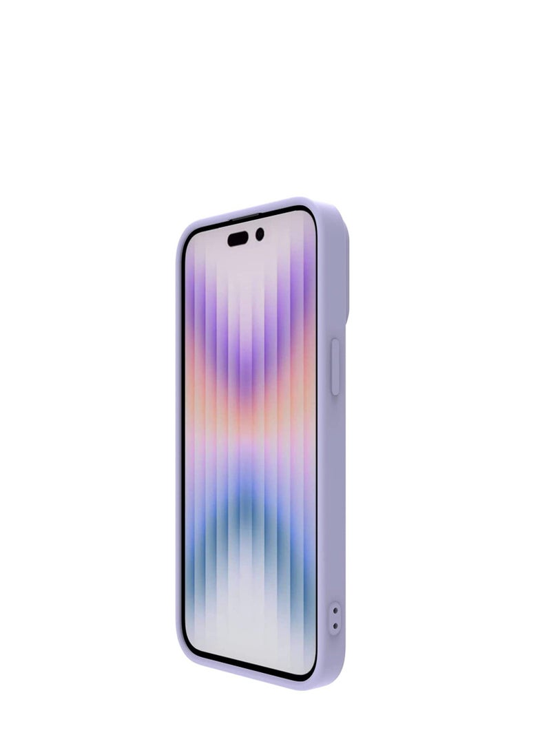 Nillkin - CamShield Silky Magnetic Silicone Case For iphone 14 Pro - Purple - Image 1