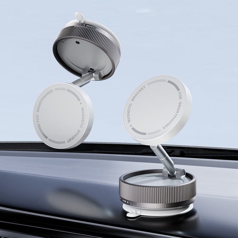 2026 New Car Metal Phone Holder - Vacuum Suction Mount for  Navigation - Image 1