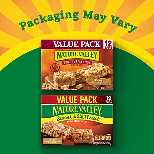 Nature Valley Granola Bars Sweet and Salty Nut Peanut 12 Bars 144 oz - Image 5