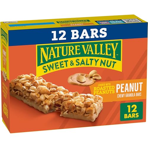 Nature Valley Granola Bars Sweet and Salty Nut Peanut 12 Bars 144 oz - Image 1