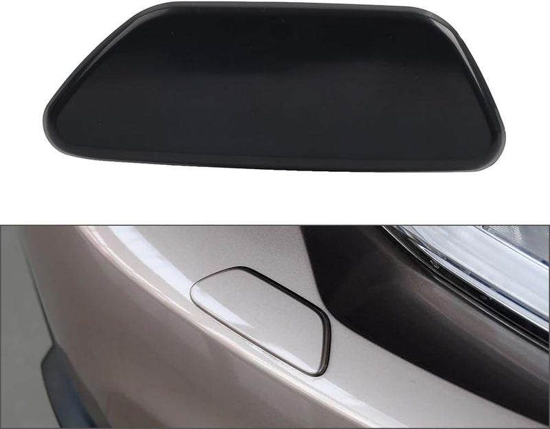 Cnoula11 Left Side 86636-SG040 Front Headlight Washer Cover Primer Black (Unpainted) ABS For Subaru Forester 13-18 1 Pc - Image 4