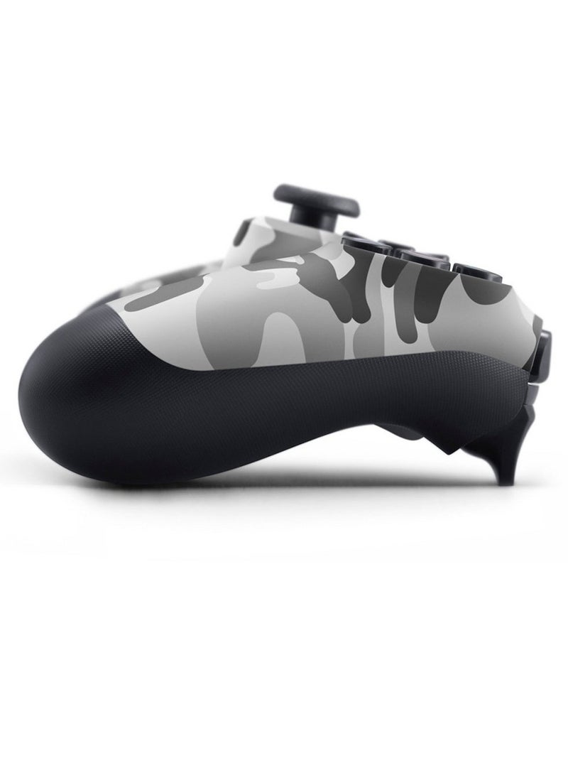 Wireless Controller for PS4 Support Double Vibration 6-Axis Motion Sensor Sensitive Touch Pad Built-in Speaker  Stereo Headphone Jack Compatible with PS 4 (Gray) - Image 3