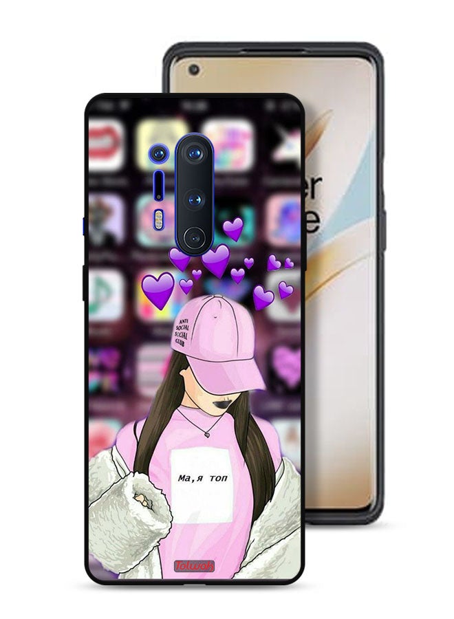 Tolwak OnePlus 8 Pro Protective Case Cover Anti Social Club - Image 1