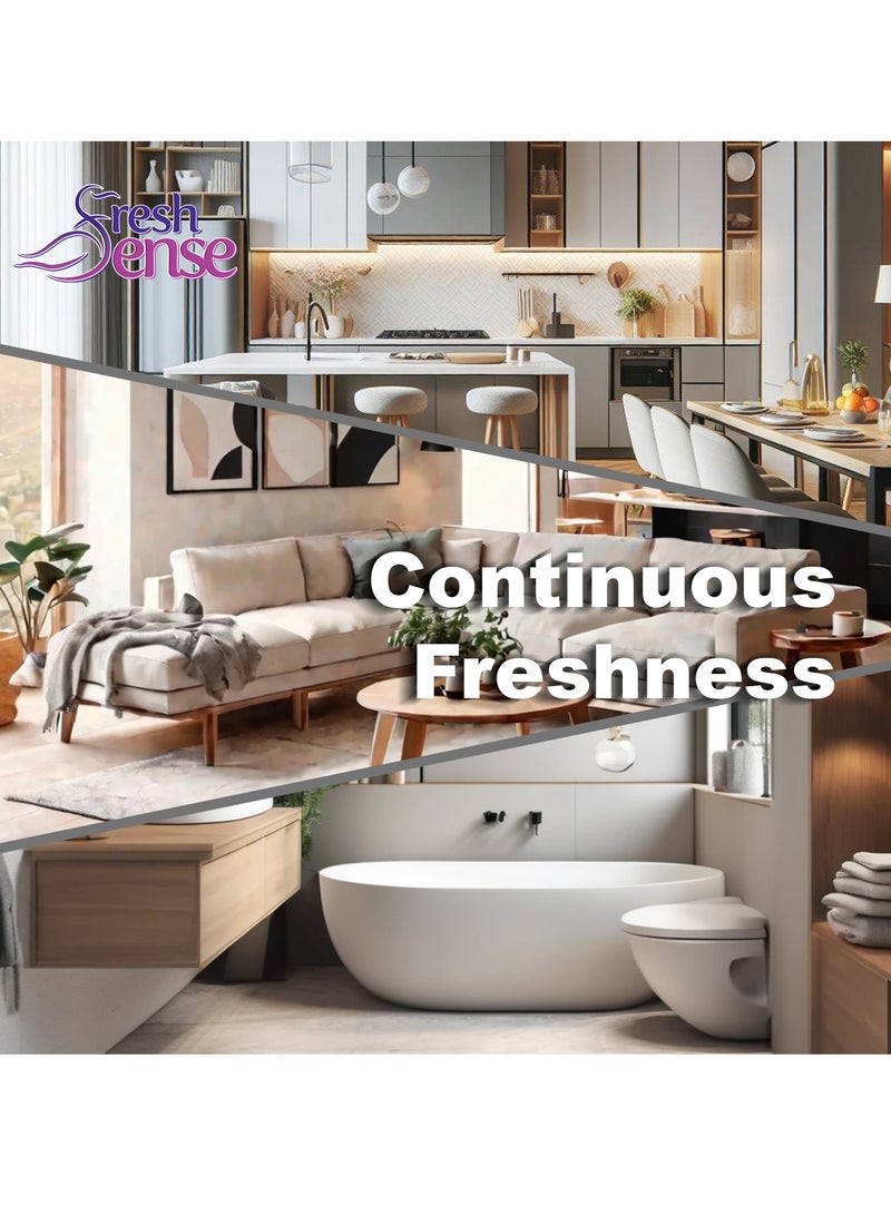 Fresh Sense BLUE OCEAN Refill - PACK of 12 x 260ml - Automatic Spray Auto Spray Air Freshener for Home Bathroom Toilet Office Neutralizes Bad Odors FRESH SENSE - Image 3