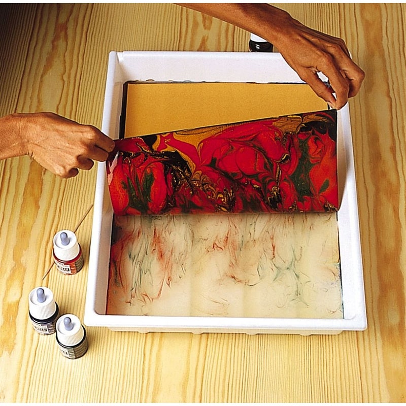 Pebeo Marbling Colour 45 ml Bottle Ultramarine Blue 04 - Image 5