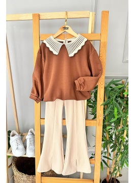Miniğimin Cicileri My Little One's Cicileri Slit Spanish Girl's Collar 2-piece suit - Brown 