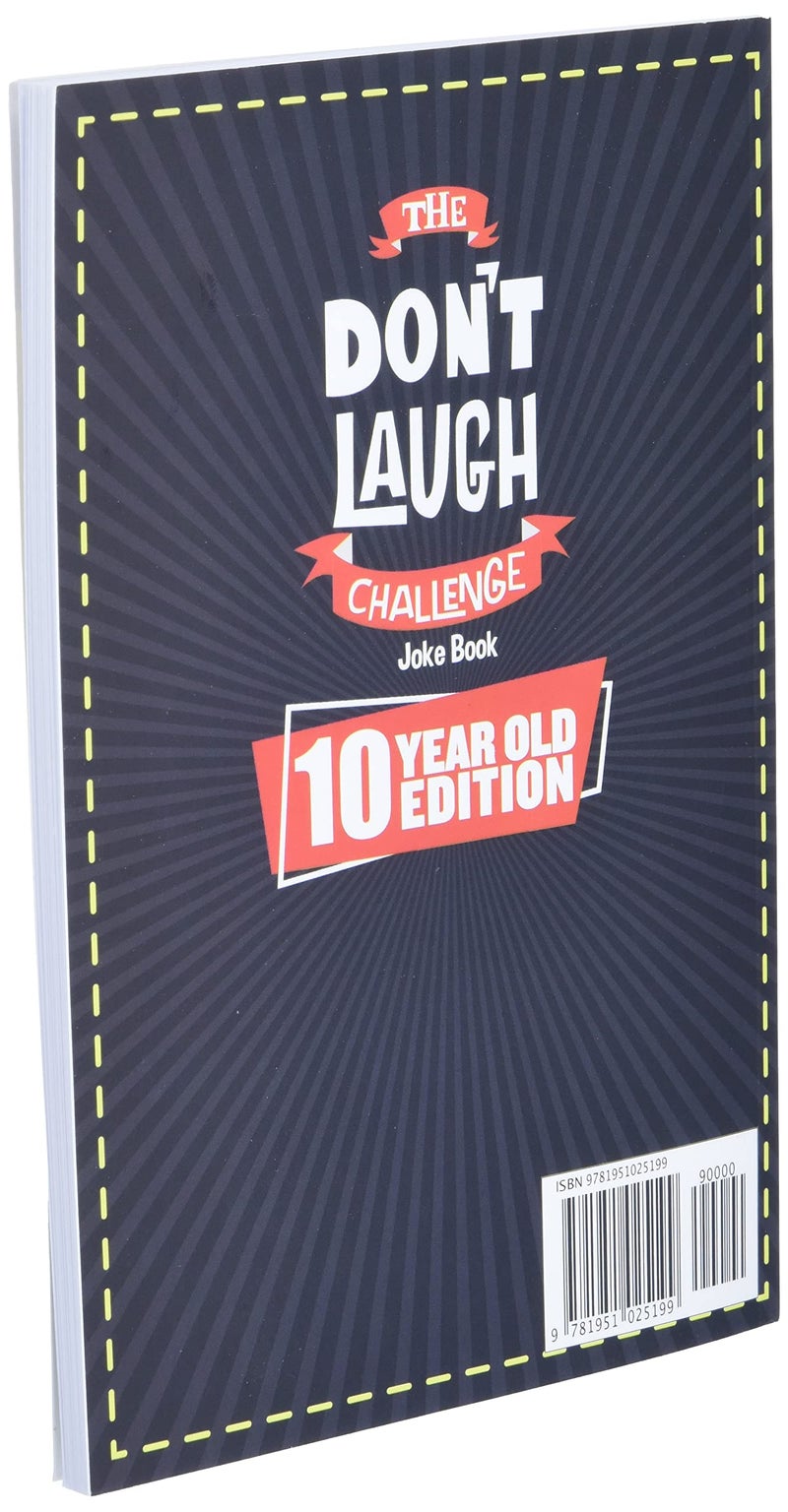 Bacchus Publishing House تحدي لا تضحك - إصدار 10 سنوات: كتاب النكات التفاعلي المسابقاتي للأطفال من عمر 10 سنوات - Image 3