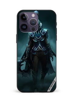 Protective Case Cover For Apple iPhone 15 Pro Max Phantom Assassin, Dark Wraith Set, Dota 2 Design Multicolour