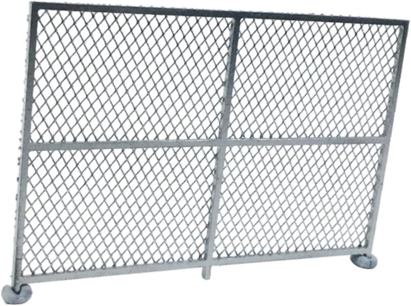 HO Scale Fence,Model Fence,Micro Landscape Decor,DIY,Creative Sturdy Scenery Accessories for Model Trains Diorama Scene, Sliver A - Image 1