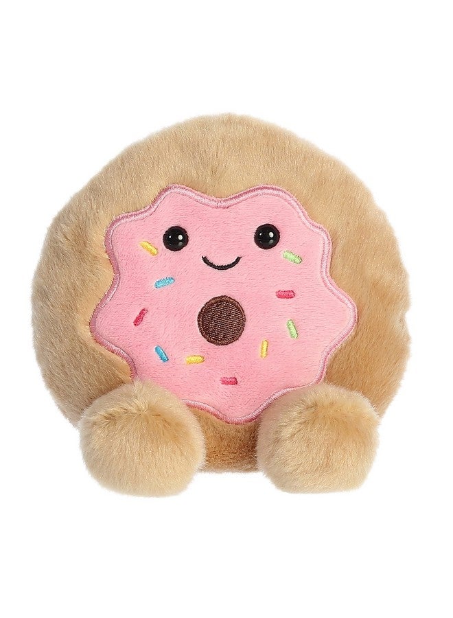 Aurora® Adorable Palm Pals™ Claire Donut™ Stuffed Animal - Pocket-Sized Play - Collectable Fun - Pink 5 Inches - Image 1