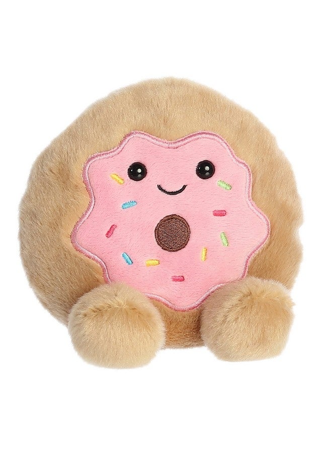 Aurora® Adorable Palm Pals™ Claire Donut™ Stuffed Animal - Pocket-Sized Play - Collectable Fun - Pink 5 Inches - Image 2