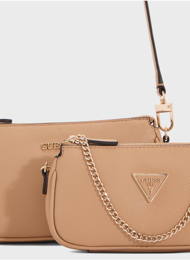 جس - Noelle Dbl Pouch Crossbody - Image 1