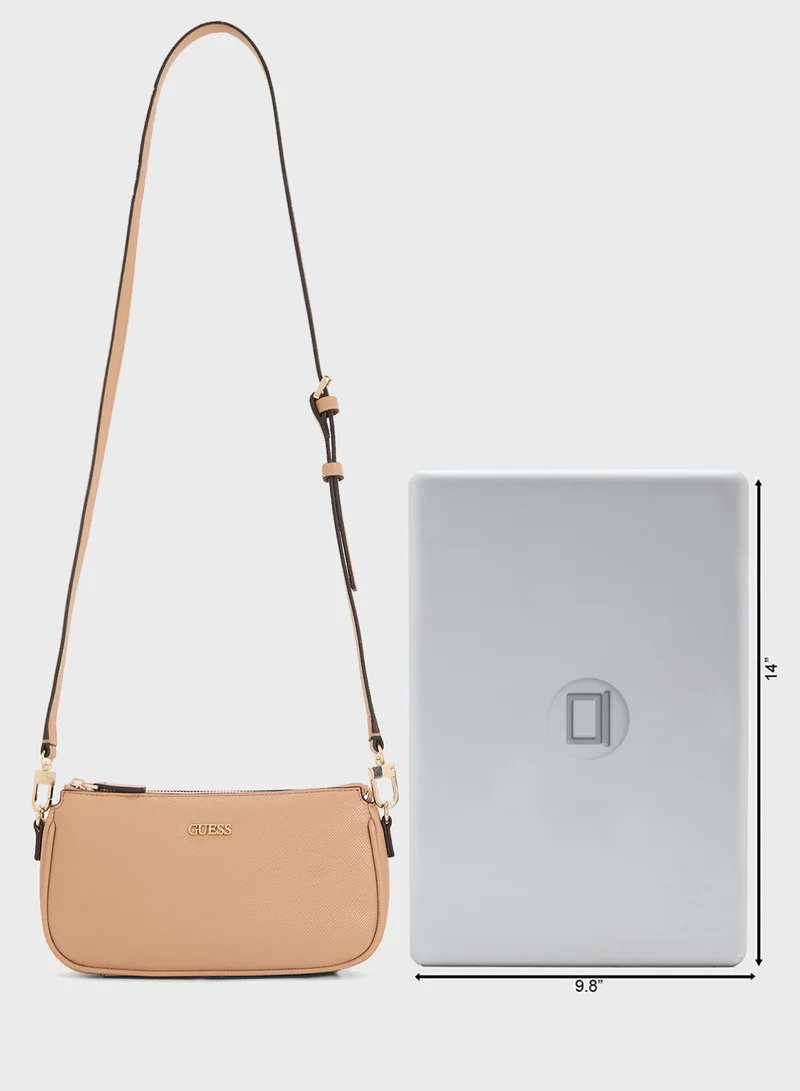 GUESS Noelle Double Pouch Crossbody
