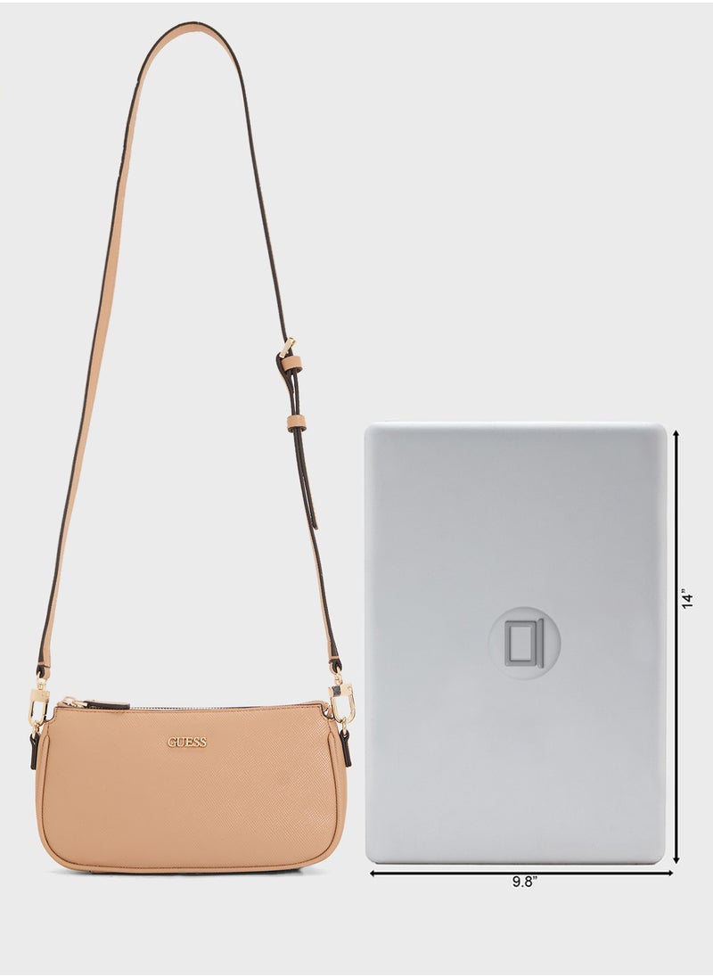 جس - Noelle Dbl Pouch Crossbody - Image 1