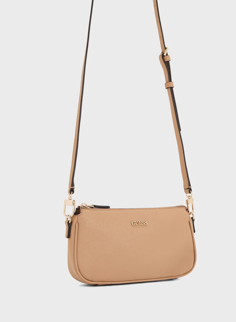 GUESS Noelle Double Pouch Crossbody