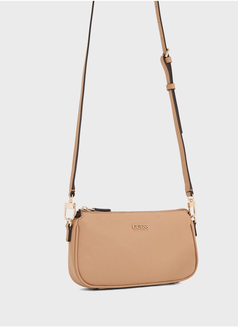 جس - Noelle Dbl Pouch Crossbody - Image 1