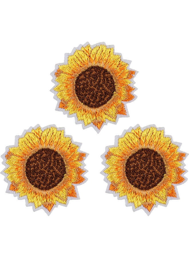 NIBEMINENT 30-Piece Sew Mixed Embroidery Cloth Stickers Multicolour - Image 3