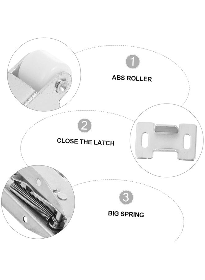 Loft Door Touch Hatch - Latch - Catch - Push - Lock - Attic Cupboard Caravan - Image 2