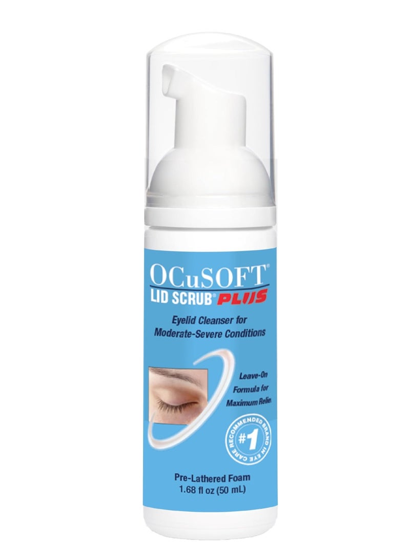 OCuSOFT Lid Scrub Foam Plus, 1.68 fl oz (50ml) - Image 1