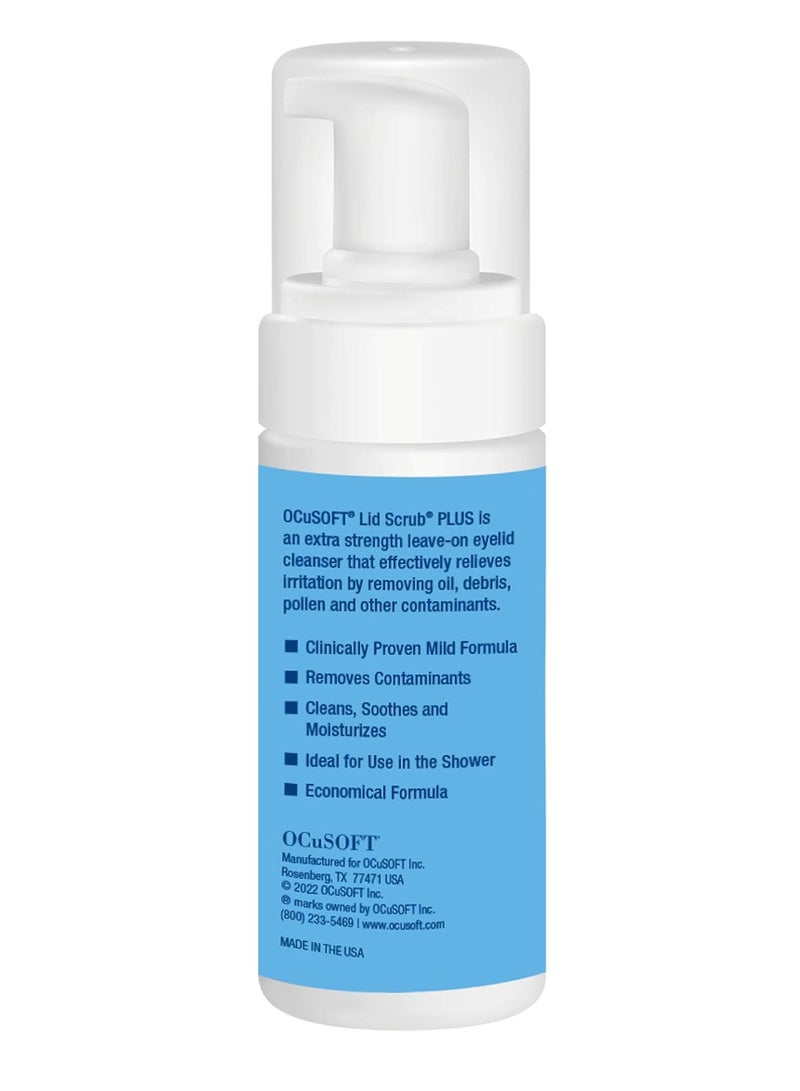 OCuSOFT Lid Scrub Foam Plus, 1.68 fl oz (50ml) - Image 2