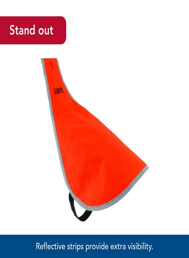 Coastal Pet - Water & Woods Reflective Dog Safety Vest by Coastal Pet - Improves Dog's Visibility - Ensures Dog's Comfort - Adjustable Fit - Large (Over 50 lbs.), 22" Length x 17 3/4"-23 3/4" Waist - Image 4