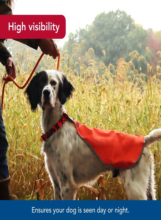 Coastal Pet - Water & Woods Reflective Dog Safety Vest by Coastal Pet - Improves Dog's Visibility - Ensures Dog's Comfort - Adjustable Fit - Large (Over 50 lbs.), 22" Length x 17 3/4"-23 3/4" Waist - Image 3