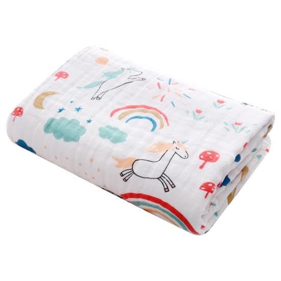 CUTEABLY Super Soft Baby Blanket, 85 x 85 cm (Pack of 3) - Image 4