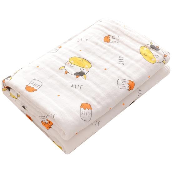 CUTEABLY Super Soft Baby Blanket, 85 x 85 cm (Pack of 3) - Image 3