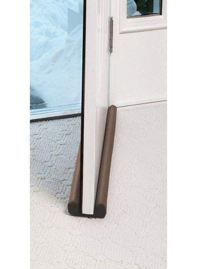 SEVEN SPACE SEVENSPACE Sound-Proof Reduce Noise Energy Saving Weather Stripping Under Door Twin Draft Stopper (50 x 50 x 550 Millimeters, 4) - Image 2