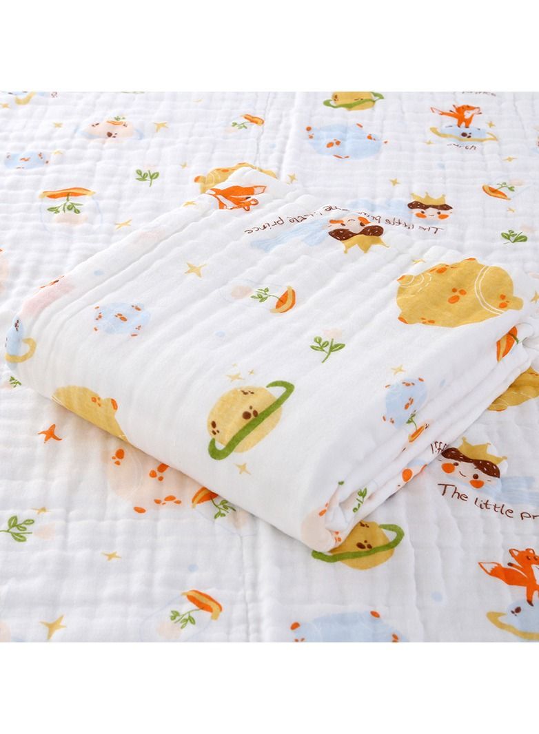 Pure Cotton Cartoon Printed Bath Towels