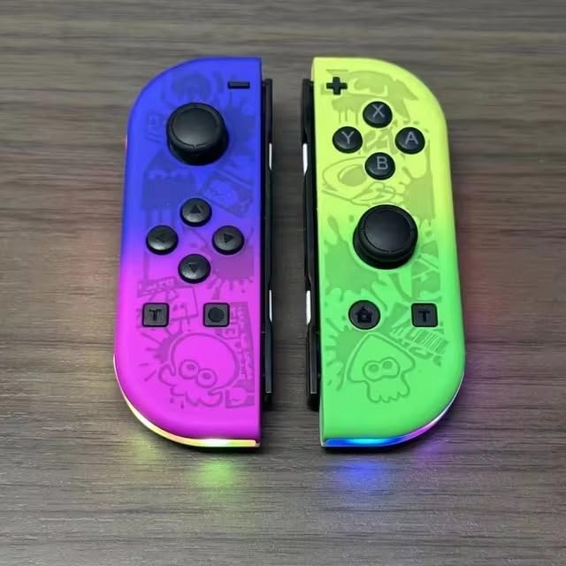 Tobo RGB LED Joy Con Controller for Nitendo Switch Compatible with Switch, Wireless Left and Right Joy Con for Switch Nintendo Support Dual Vibration/Wake-up/Screenshot. (Multi colour) TD-1333GA - Image 2