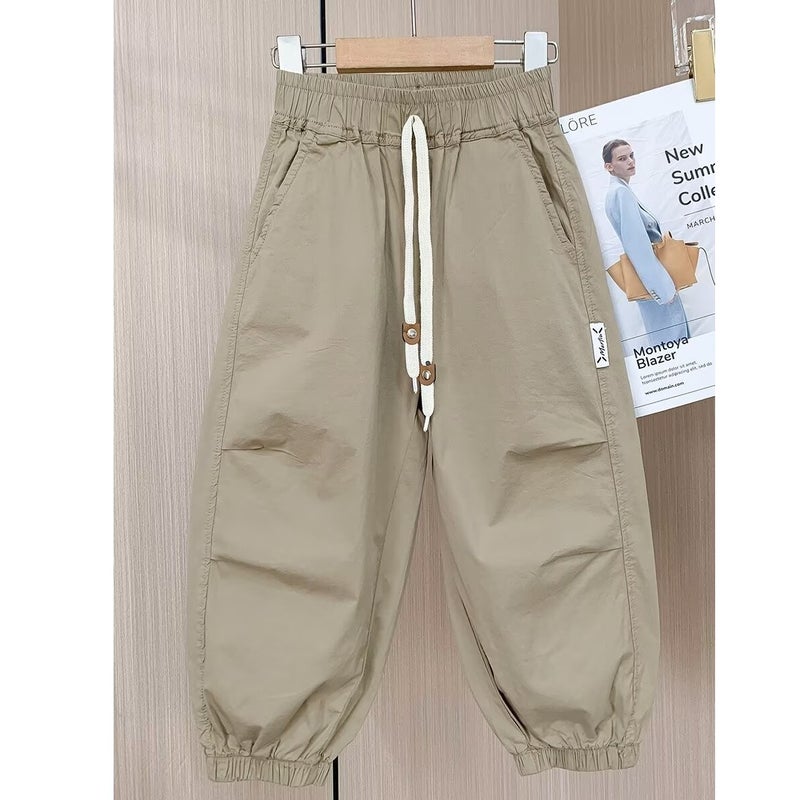 Boys' Summer Pants Children'S Summer Anti-Mosquito Pants New Large Children'S Summer Quick-Drying Sports Pants Thin Tide - Image 4