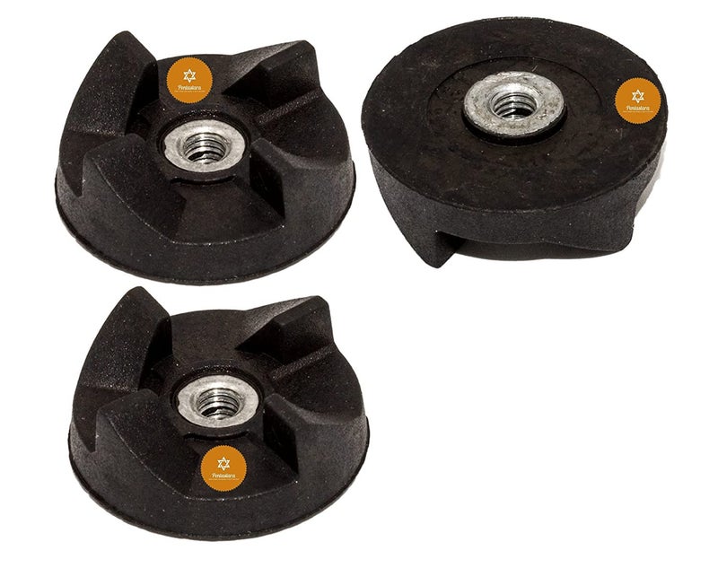 PENTASTARA Wonder Chef Nutri belnder Coupler Gear Replacement 4UnitsBlack - Image 1