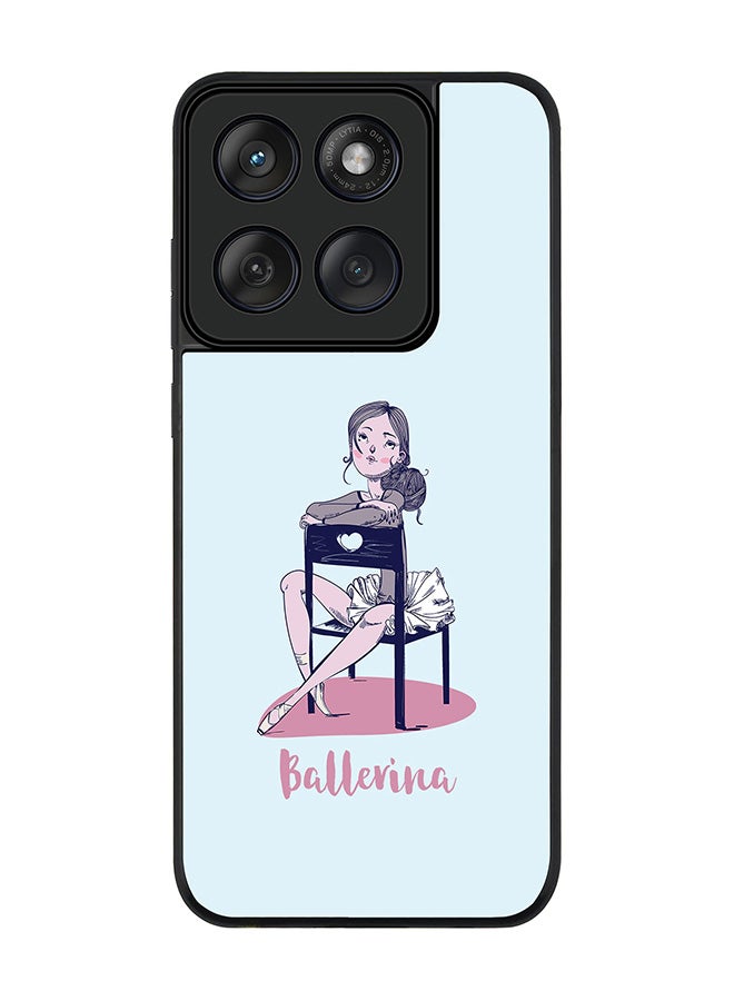 Stylizedd For Motorola MOTO Edge 60 Fusion/ Edge 60 Case,Slim fit Camera Protection, Shockproof Thin Phone cover  - Ballerina - Image 1