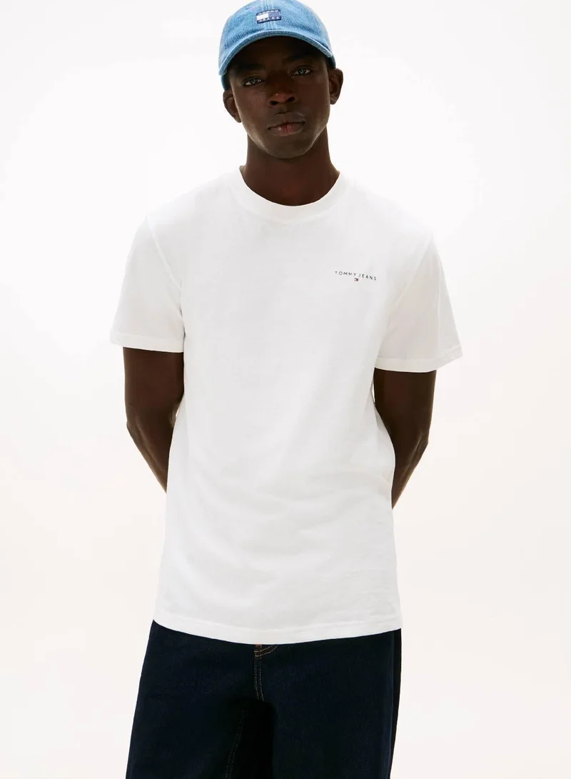 TOMMY JEANS 2-Pack Linear Logo Slim Jersey T-Shirts