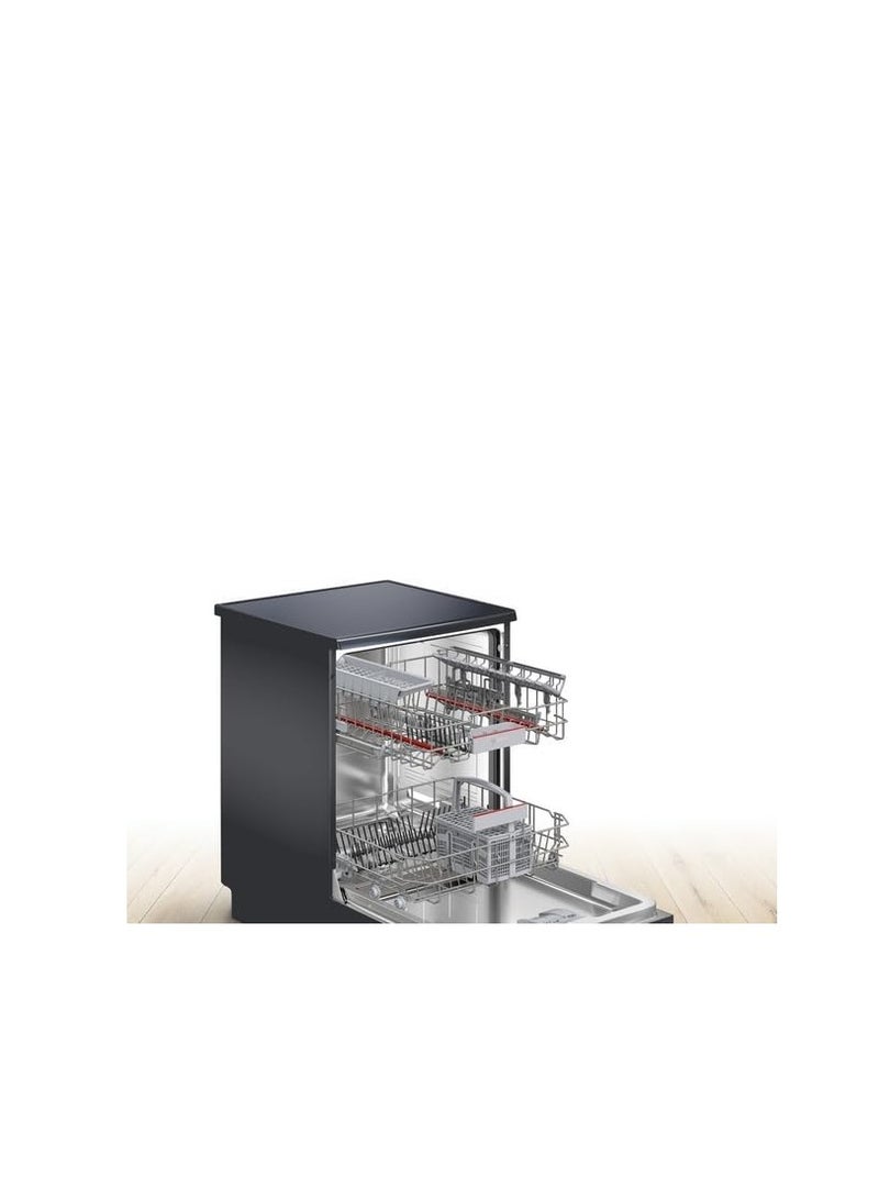 BOSCH Dishwasher Series 4 - 13 Person 60 Cm 6 Programs - Smart home Connect - 9.5 L SMS4IKC62T Black - Image 3
